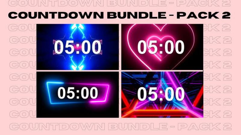 Countdown Bundle - Pack 2